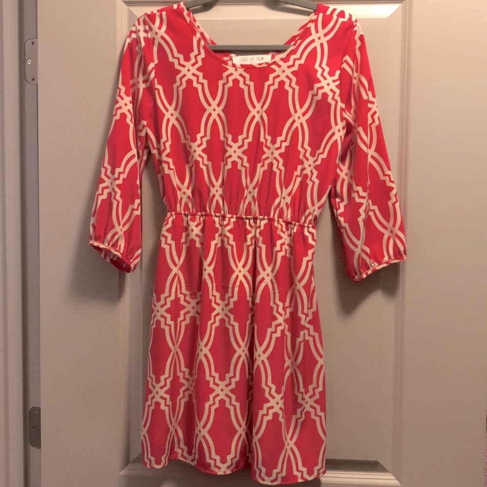 Designer from Francesca’s. Classic dress to wear during the summer time!